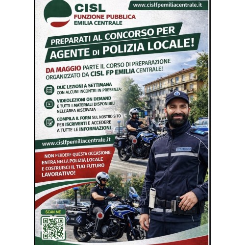 Corso per agente di polizia locale