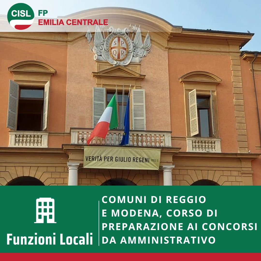 Concorso Comune di Reggio Emilia 70 Docenti. Insegnanti ed